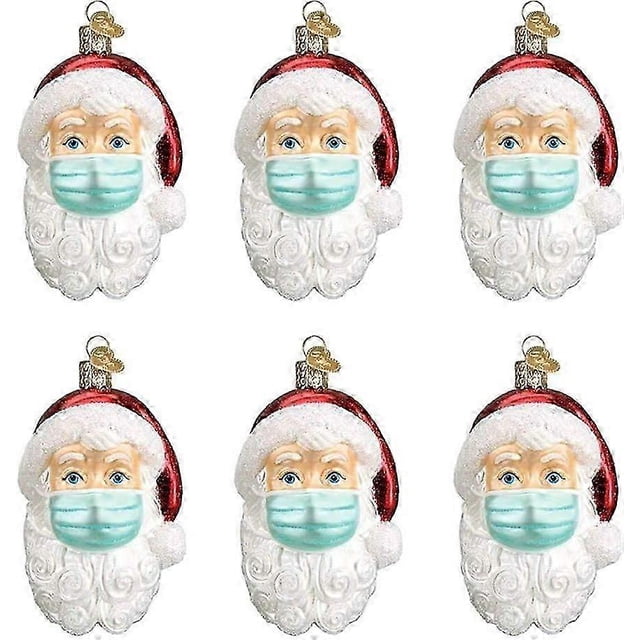Pendant Santa Claus with mask, Christmas decorations, Christmas tree decorations Christmas tree Pendant Christmas tree decorations Christmas gifts