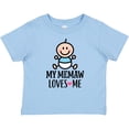 thumbnail image 3 of Inktastic My Memaw Loves Me Baby Boy Boys Baby T-Shirt, 3 of 5