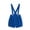 Blue, variant on qucoqpe Girls Adjustable Bib Overall Shorts Trendy Casual Solid Color Classic Shorts Buttons Romper Vintage Shortalls with Pockets for 2-15 Years Kids