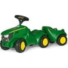 John Deere Mini Tractor Trailer Toy, Foot to Floor
