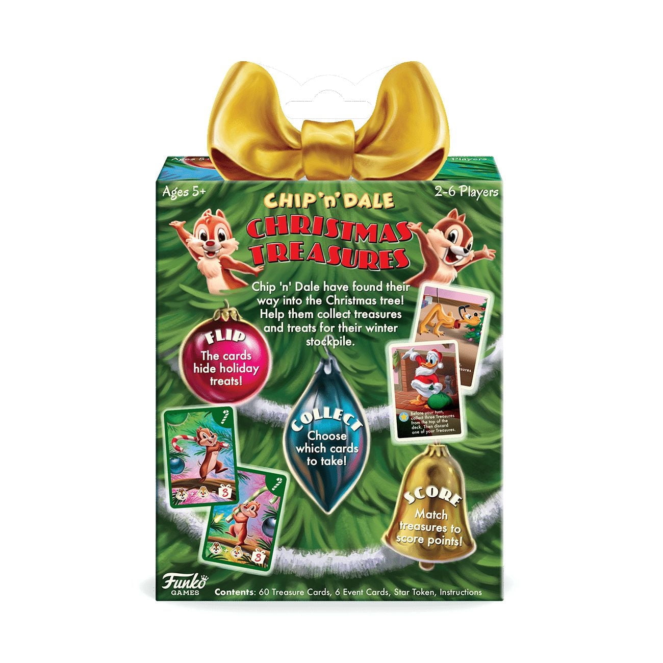Funko Games CHIP â€˜Nâ€™ DALE CHRISTMAS TREASURES
