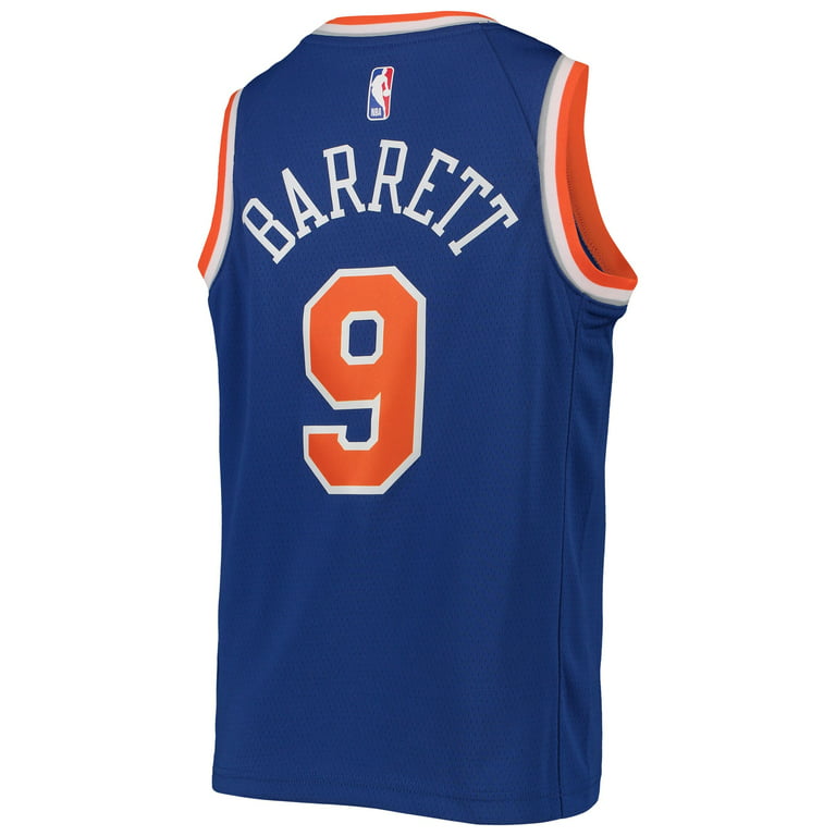Unisex Nike RJ Barrett Blue New York Knicks Swingman Jersey - Icon Edition Size: 3XL