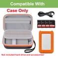thumbnail image 2 of Funda para disco duro externo LaCie Rugged Mini de 1 TB/ 2 TB/ 4 TB/ 5 TB/Thunderbolt 3.0 2.0 USB-C, soporte de almacenamiento de disco duro portátil (gris), 2 of 9
