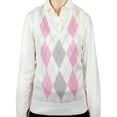 thumbnail image 2 of Blue Ocean Womens Argyle Sweater Vest (lsv-159), 2 of 5