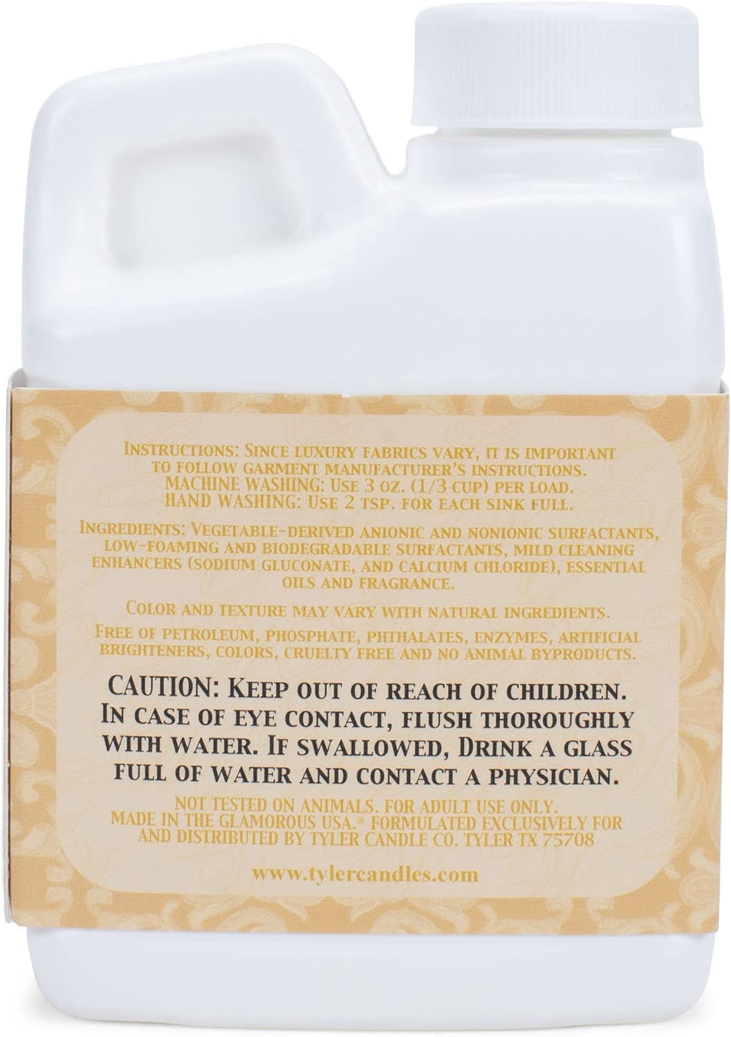 Tyler Glamorous Wash Fine Laundry Detergent, High Maintenance, French Market, Entitled, 4 oz, Pack of 3