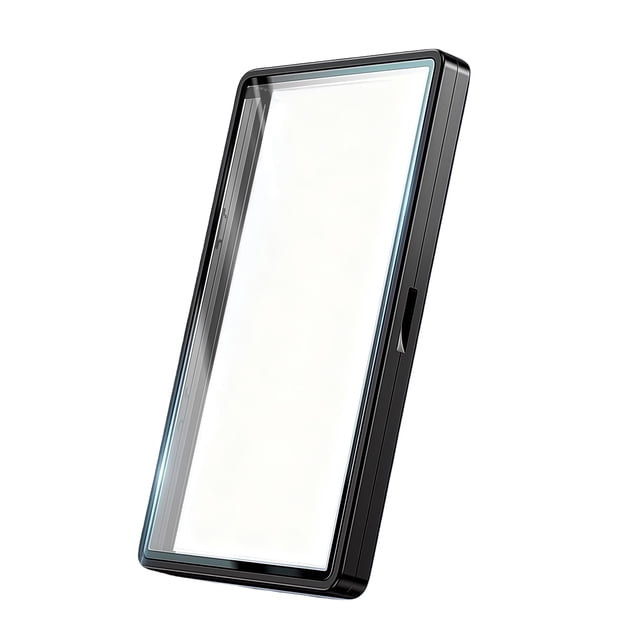 JIAONASHIJIA UV-Resistant Magnetic Metal Slab Case for 35pt PSA, BGS, CGC Graded Cards. High Alumina Glass, Multi-Point Magnetic Lock, Durable Metal Frame, Stackable Design. Green