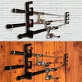 thumbnail image 4 of 2 Pair Horizontal Ceiling Rack for Fishing Rod Storage Pole Reel Wall Mount Rack Holder for Garage & Cabin &, 4 of 8