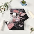 thumbnail image 6 of Coolnut 3 Piece Bath Towels Set, Super Soft Absorbent Flowers Skull Towels for Bathroom Gym Spa Hotel Decor Wash cloth, 6 of 7