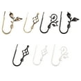 thumbnail image 4 of Baohd Functional Curtain Rods For Easy Curtain Installation Decorative Curtain Tieback style 8 1Set, 4 of 6
