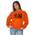 thumbnail image 3 of Never Trust an Atom Science Nerd Geek Sweatshirt for Men or Women Brisco Brands M, 3 of 6