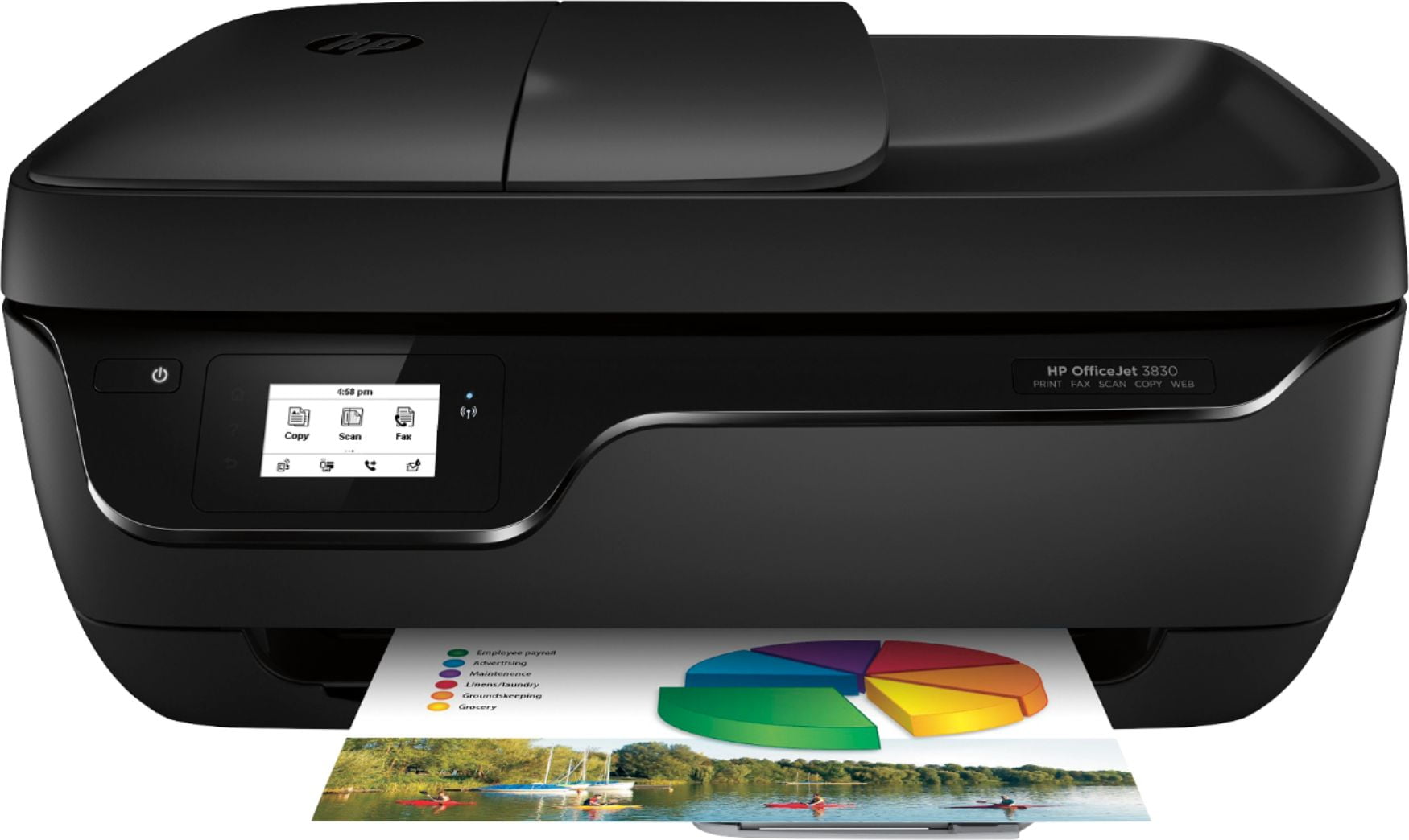 HP OfficeJet 3830 AllinOne Wireless Printer Walmart Canada