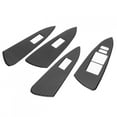 thumbnail image 2 of 4pcs/Set Carbon Fiber Window Lifter Switch Panel Cover Trim Fits for Toyota RAV4 06-12, 2 of 12