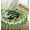 Trèfles à Carreaux Verts, variante sur Nappe de la Saint-Patrick Ronde 60 Pouces Trèfles Shamrocks Fer à Cheval Cercle Housse de Table avec Carreaux Buffalo Verts Nappe Antipoussière pour Cuisine Salle à Manger Pique-Nique Décoration Intérieure Extérieure