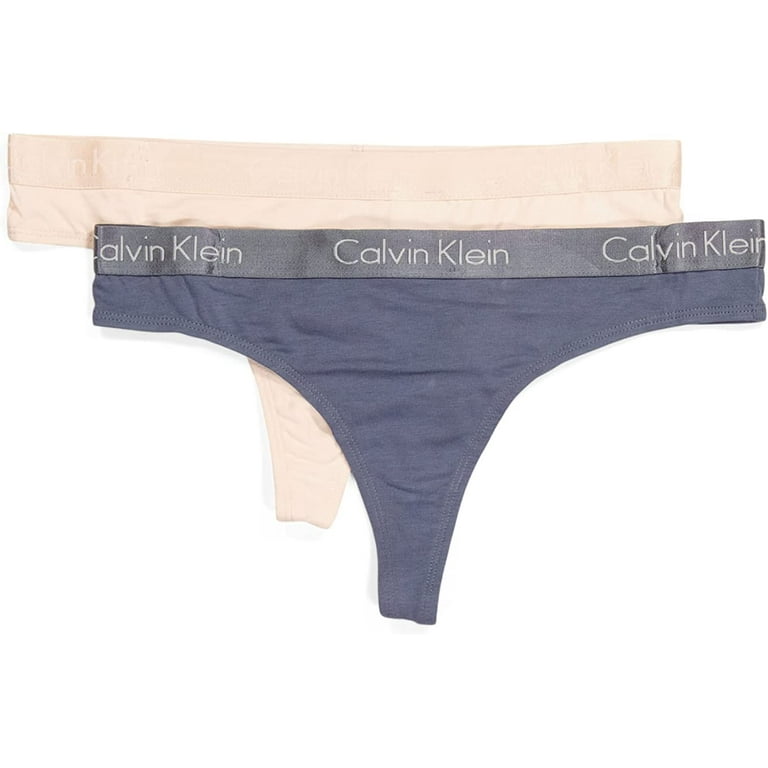  Calvin Klein Women's Motive Cotton Multipack Thong