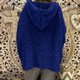 thumbnail image 3 of Gibobby Suéter de Mujer Mangas largas de tamaño sólido Tops Color Hood Large Sweater Fashion Mujeres Loose Sweater (Azul Marino, XL), 3 of 5