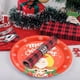thumbnail image 5 of Decoraciones para fiestas navideñas, platos desechables, platos de Papá Noel con dibujos animados, juego de vasos de papel, cubiertos para fiestas, cubiertos desechables, 5 of 7