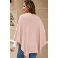 thumbnail image 6 of YooGuoGuo Women's Elegant Cross Shawl Soft Wrap Poncho Large Open Front Sweater for Spring Fall Winter, 6 of 6