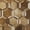 Brown, variant on Addison Rugs Dream Shag Premium Machine Washable Transitional Double Octagons Ivory Rectangle Rug, 3' x 5'