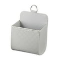 thumbnail image 3 of Car Air Vent Organizer Auto Storage Pouch Easy to Install Universal Car Storage Gray, 3 of 9