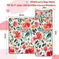 thumbnail image 5 of Pioneer Flower Floral Print Pattern Toddler Nap Mats for Kids Preschool,Sleeping Mat Bag or Kids,Toddler Sleeping Bag,Toddler Nap Mat or Daycare, 5 of 6