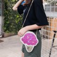 thumbnail image 4 of Minnieouse Correa ajustable para invierno resistente al agua, nuevo bolso de hombro creativo de PU para helado, espacioso y elegante Bolsas de mensajero y de hombro Blanco, 4 of 6