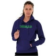 thumbnail image 3 of New Orleans Funny Louisiana Accent LA Hoodie Sweatshirt Women Men Brisco Brands X, 3 of 6