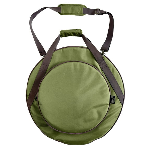 Barton Coyote Cymbal & Drumstick Combo Carry Bag, 20"/14", Crocodile