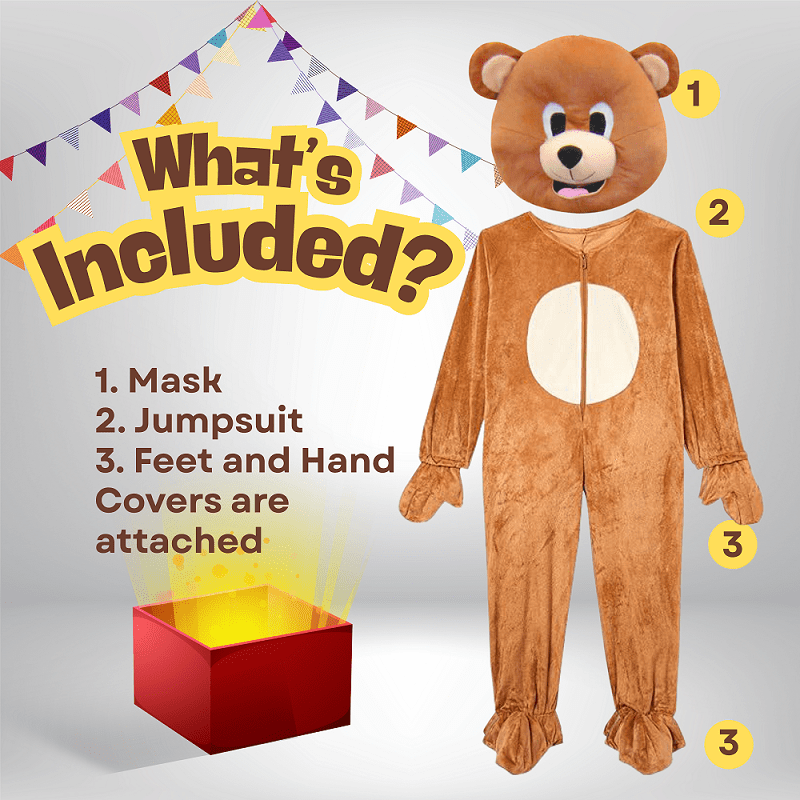 Ziggy Bibi Plush Bear Hoodie | MARCELA
