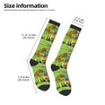 thumbnail image 3 of Gokiu Scooby-Doo Womens Athletic Knee High Socks Outdoor Sport Socks Casual Tube Socks, 3 of 7