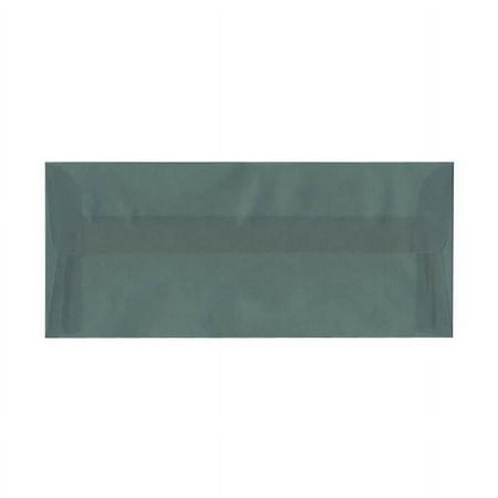 UPC: 0609722983143 | JAM #10 Translucent Envelopes  4.1×9.5  Blue  25/Pack  Ocean Blue