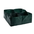 thumbnail image 1 of VONKY 4 Divided Grids Square Planting Container Grow Bag PE Fabric Plants Flowers V NE, 1 of 6