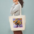 thumbnail image 3 of CafePress - Bouquet Of Sunflowers By Claude Monet Tote Bag - Unisex Canvas Tote Bag, Beige, 1-Piece, 3 of 7