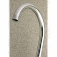 thumbnail image 5 of Kingston Brass  Concord 8 in. Adjustable Center Wall Mount Kitchen Faucet Brushed Nickel Brushed, 5 of 5