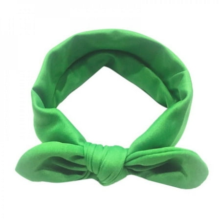

Clearance!Baby Girl Headbands with Bows Nylon Headbands Knotted Bow Headbands for Newborn Baby Girls Infant Toddlers Kids Turban Headwrap Hair Accessories