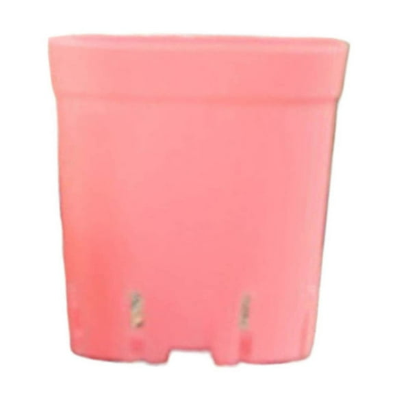 Flowerpots with Dish Ceramic, 10 Pack 2.55Inch Multi Color Square Plastic Plant Pots Seedling Nursery Transplanting Planter Container Indoor Outdoor for Your Room Garden, Flower Pots