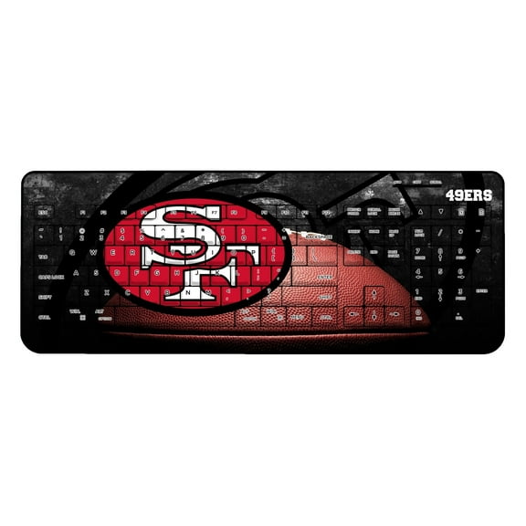 San Francisco 49ers Legendary Design Wireless Keyboard