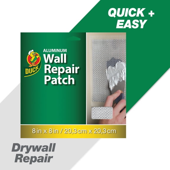 Duck Brand 8 in. x 8 in. Aluminum Wall Repair Patch