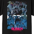 thumbnail image 2 of Bleach 1000 Year Blood War Villains Key Art Adult Black Crew Neck Short Sleeve T-shirt - 4XLB, 2 of 7