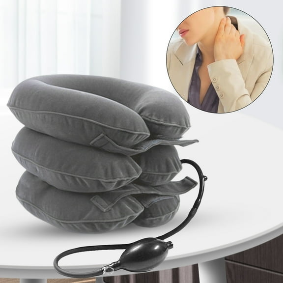 Dream Lifestyle Inflatable Neck Stretcher Relief Pain Decompression Air Neck Traction Apparatus Device Health Care Supplies