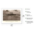 thumbnail image 2 of Amelia Earhart - Oakland California to Honolulu Hawaii - March 17 1937 - Lockheed Electra 10E - Vintage Aviation Poster by Clyde Sunderland - Bamboo Fine Art 290gsm Paper Print (Unframed) 18x24in, 2 of 4