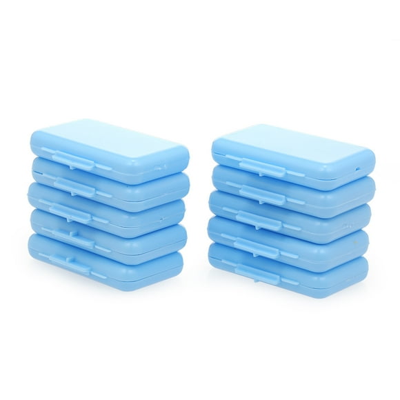 Ensemble de Cire pour Dents 10 Pcs Soulagement de la Douleur pour Appareils Orthodontiques Porteurs 1 Boîte de 5 Bandes Cire Dentaire pour Soins Buccaux