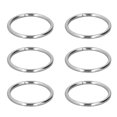thumbnail image 1 of Metal O Rings,50Pcs Metal Rings Durable Metal Rings O Rings Metal Solid Performance, 1 of 14