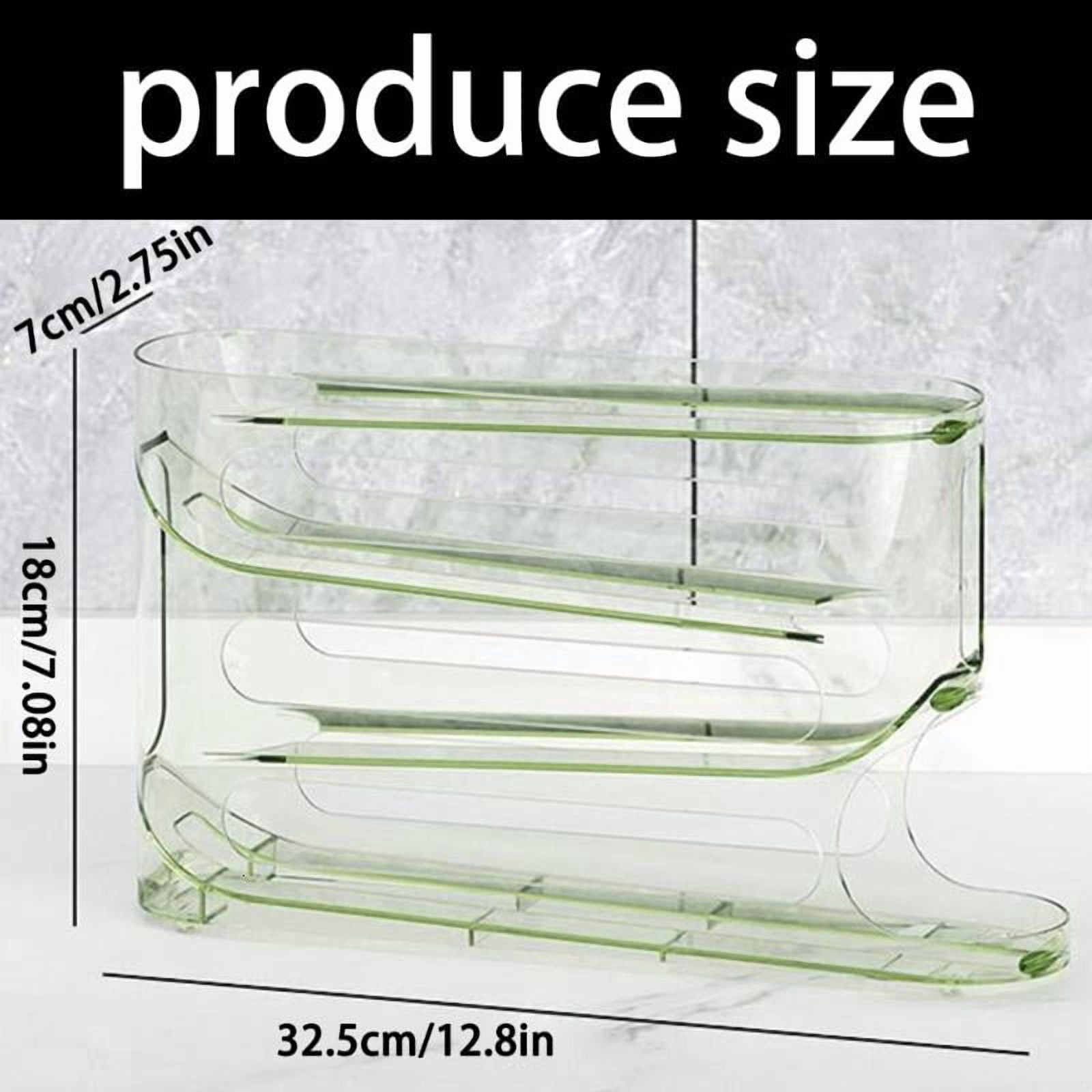 ANXPTIME 4 Tiers Eggs Holder For Refrigerator Prevents Overcrowding Saves Space