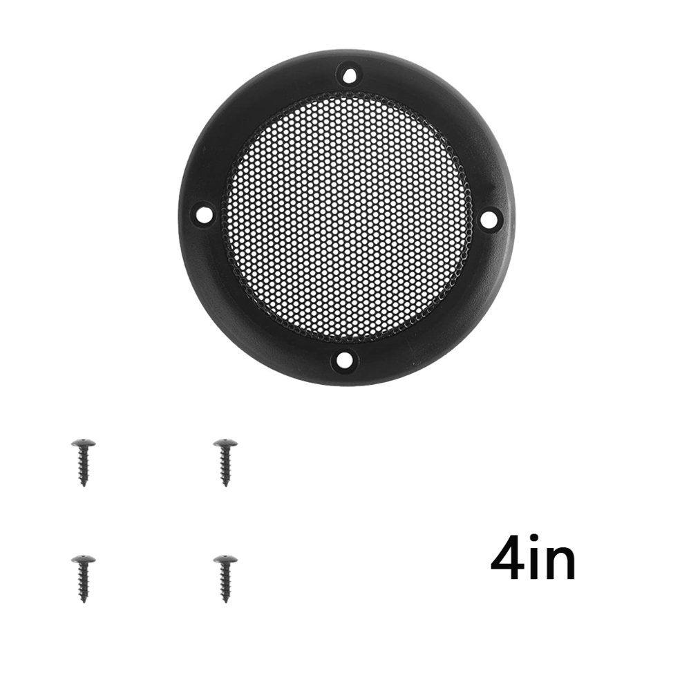 2pcs Car Speaker Mesh Cover Metal Net Enclosure Vehicle Subwoofer Mesh