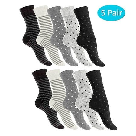 

HIMIWAY Compression Socks for Women Comfortable and Stylish Striped Cotton Socks for Men and Women Ultra-Thin and Breathable Dress Socks Multicolor One Size