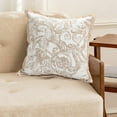 thumbnail image 2 of Boho Cream Decorative Throw Pillow Covers, Simple and Generous Modern Decorative Cushion Pillow Case for Couch Sofa Bedroom Living Room, 2 of 7