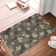 thumbnail image 4 of Sikiie Camouflage maple Print Flannel Anti-slip Floor Mat 16x24in, Thickened Dustproof Entrance Door Mat Floor Mat for Kitchen, Bathroom, Laundry Room, 4 of 7