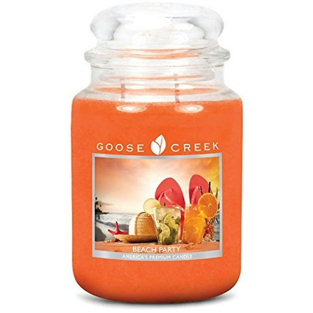 Goose Creek Scented Candles Beach Party Large Jar Candle Great