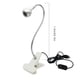 thumbnail image 2 of Protección para los ojos Lámpara de abrazadera de luz de escritorio LED Flexible LED Lectura de libros USB Clip para dormitorio, Luz blanca plateada Inevent DZ4858-04, 2 of 7