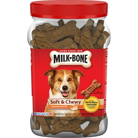 Milk-Bone Soft & Chewy Chicken Recipe Dog Snacks, (Best Hot Dog Bun Recipe)